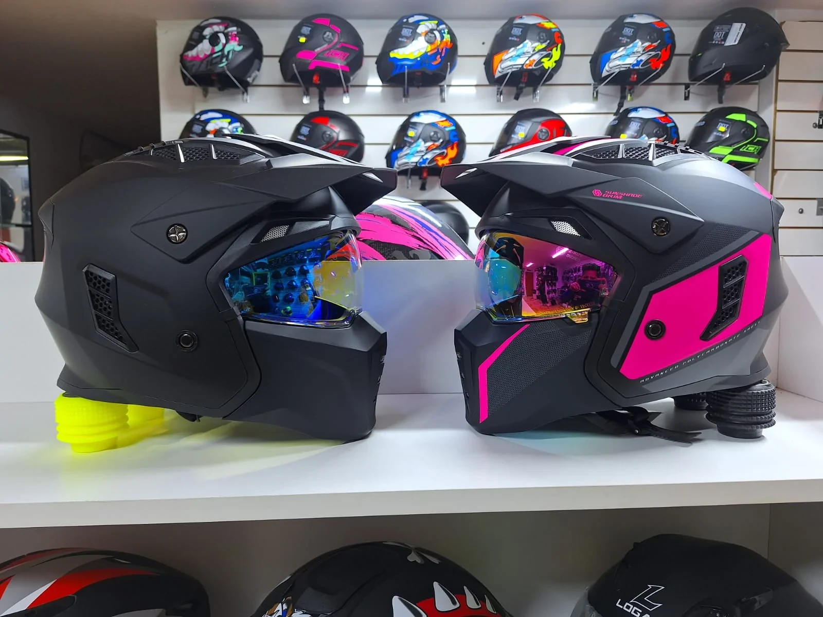 CASCO LOGAN HELMETS ROBOCOP PAREJA 