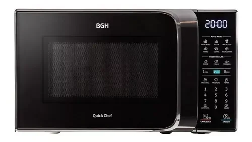 Microondas Bgh Digital Black 20Lts. B120dn20