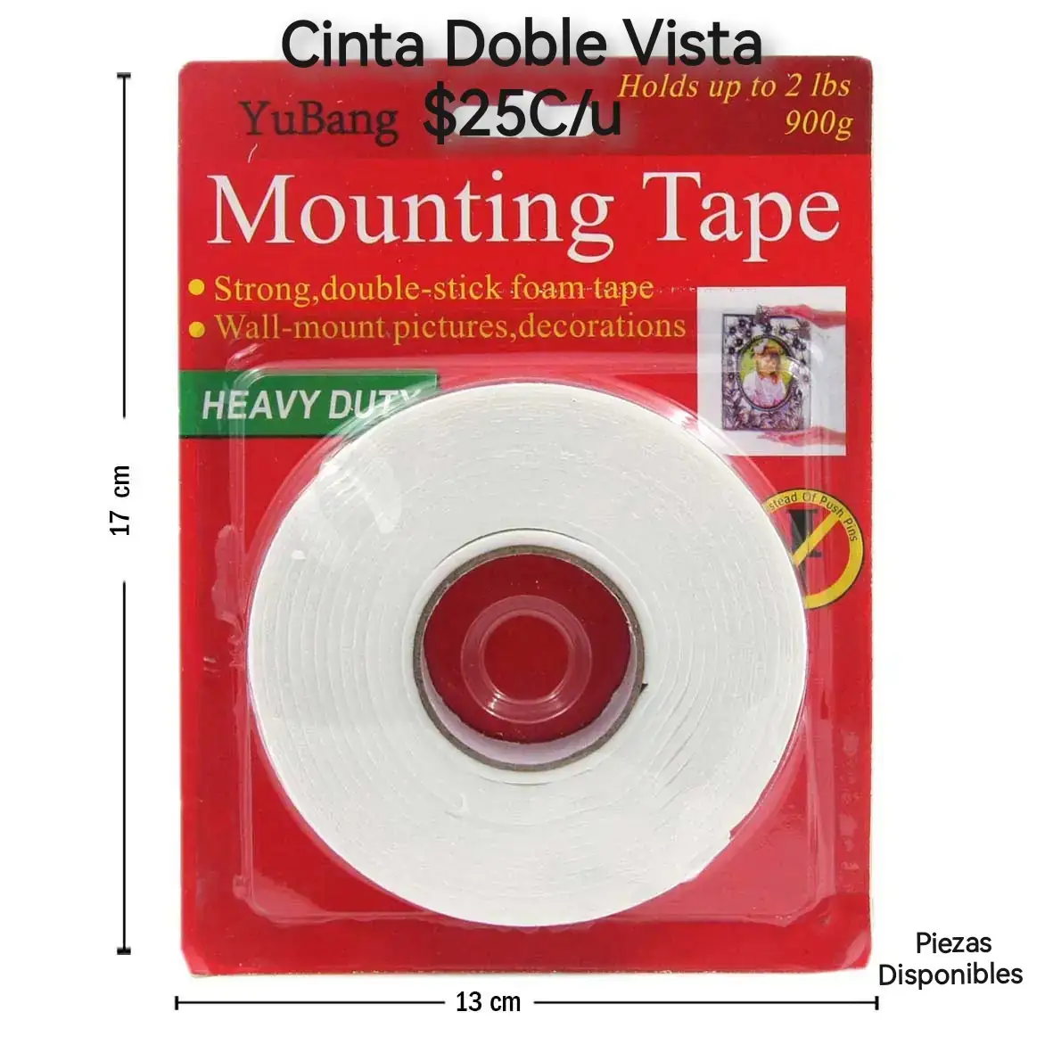 Cinta Doble Vista 