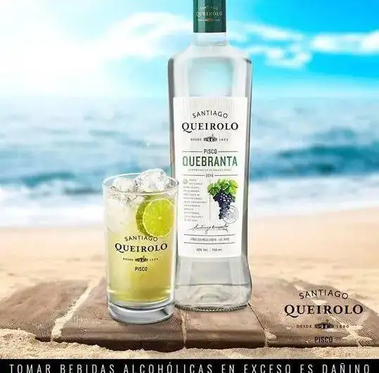 Pisco SANTIAGO QUEIROLO Quebranta Botella 750ml
