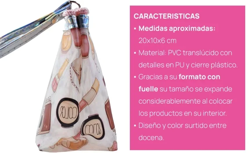PORTA COSMÉTICOS ESTAMPADO 2