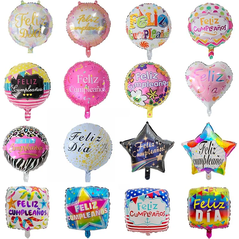 Globo feliz cumpleaños mediano 2