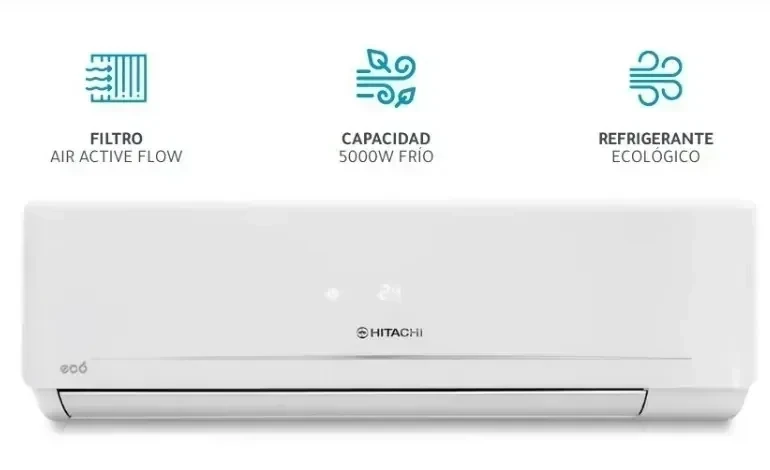 AIRE ACONDICIONADO HITACHI 5000w FRIO/CALOR 