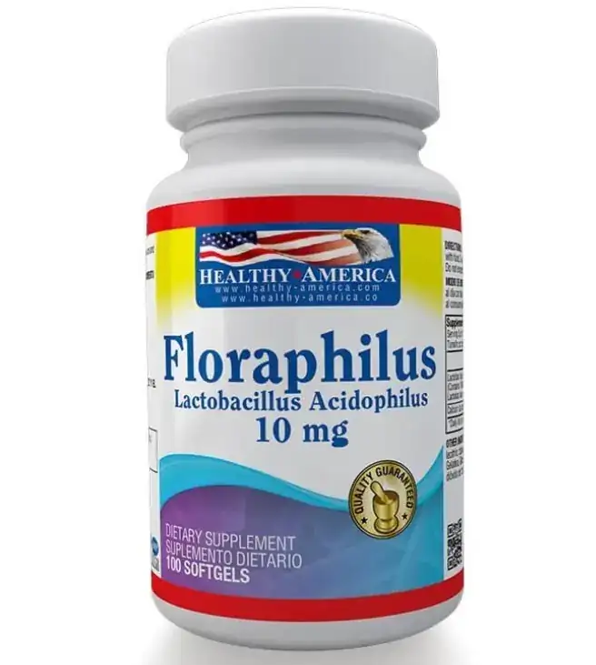 Floraphilus lactobacillus  acidofhilus 10 mg x 100 softgels