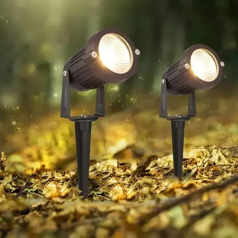 ESTACA LED NEGRA 5W  4