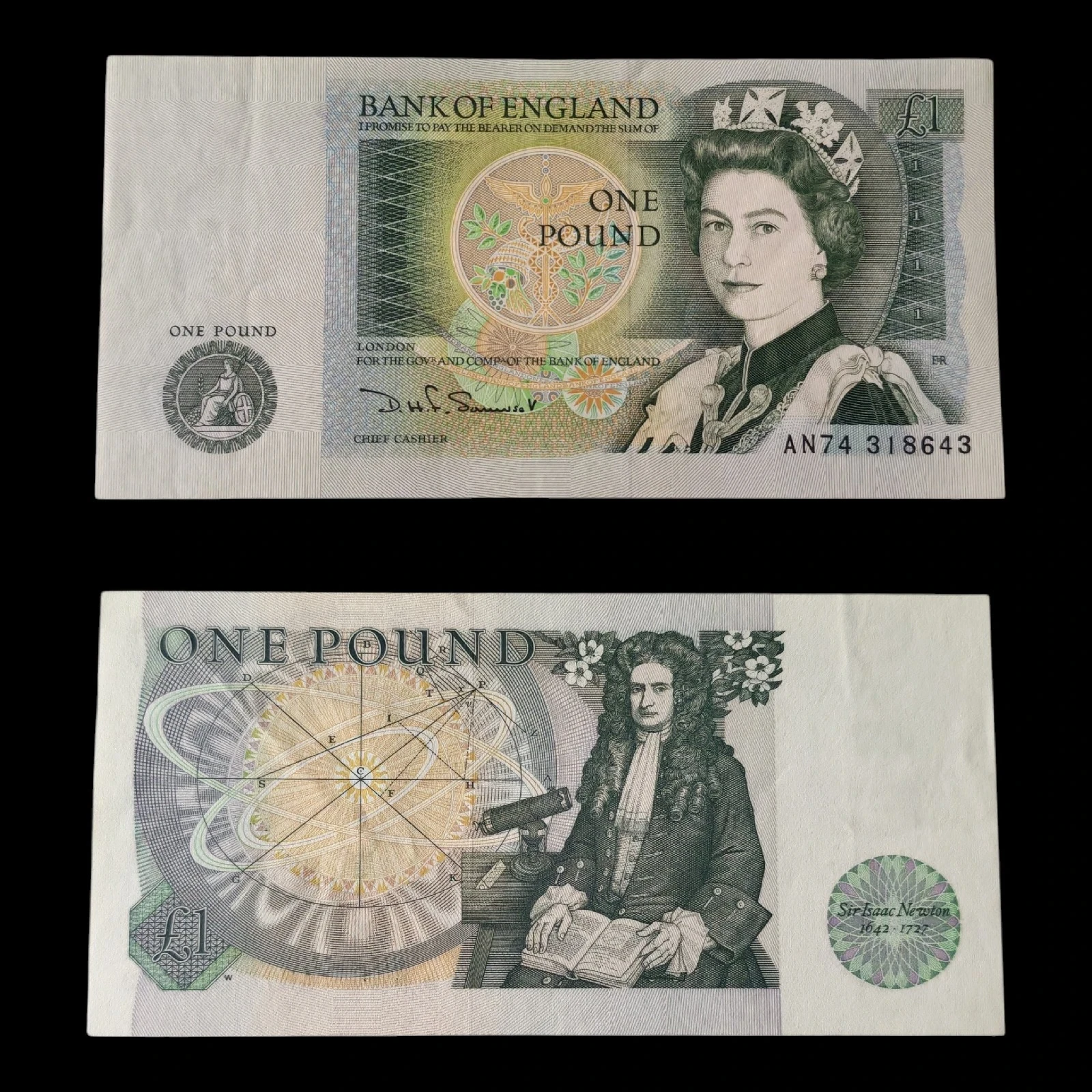 ° Inglaterra 1 Libra Circulado