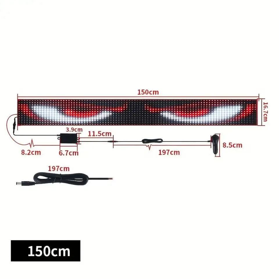Ojos led para carro 2