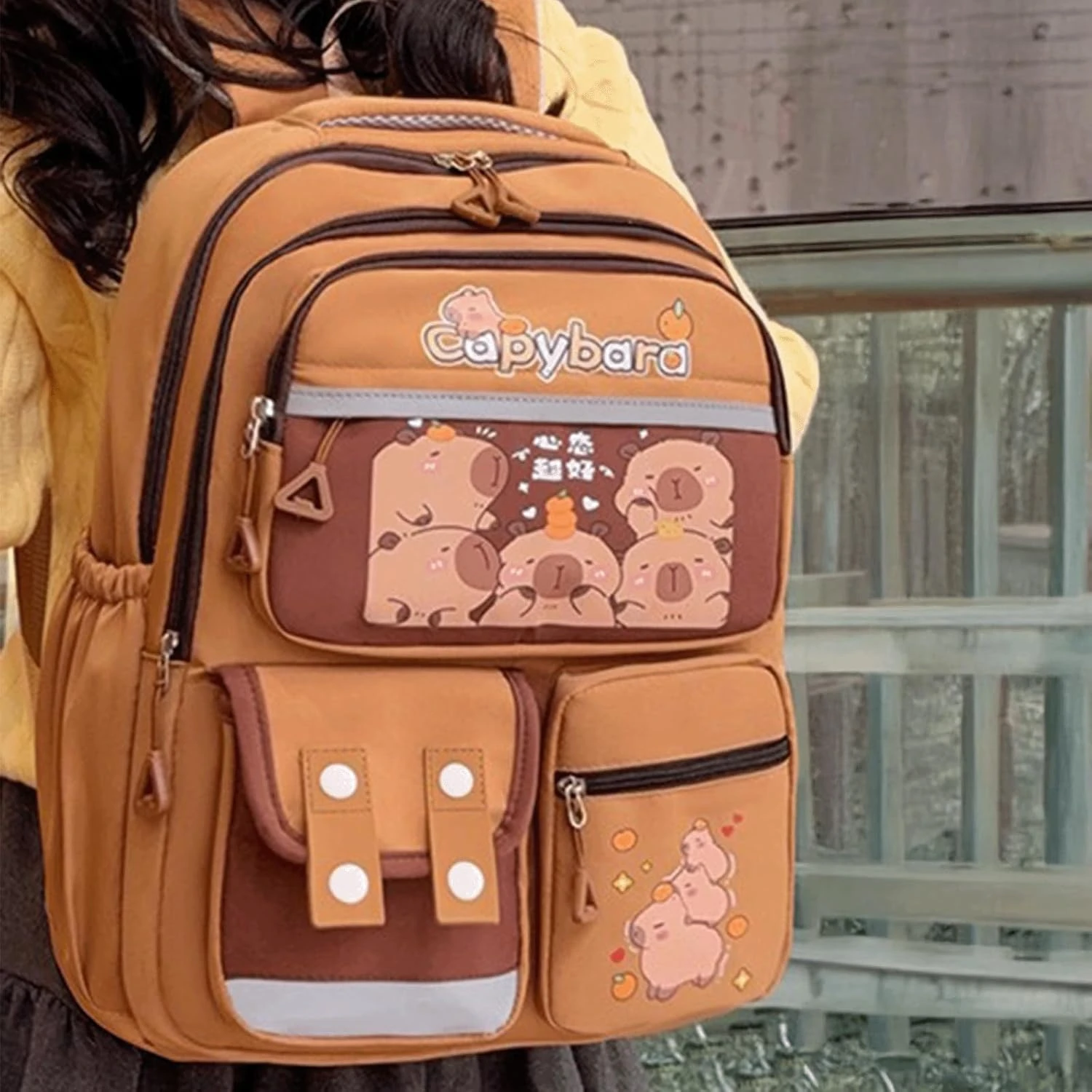 Mochila Escolar Capybara 3
