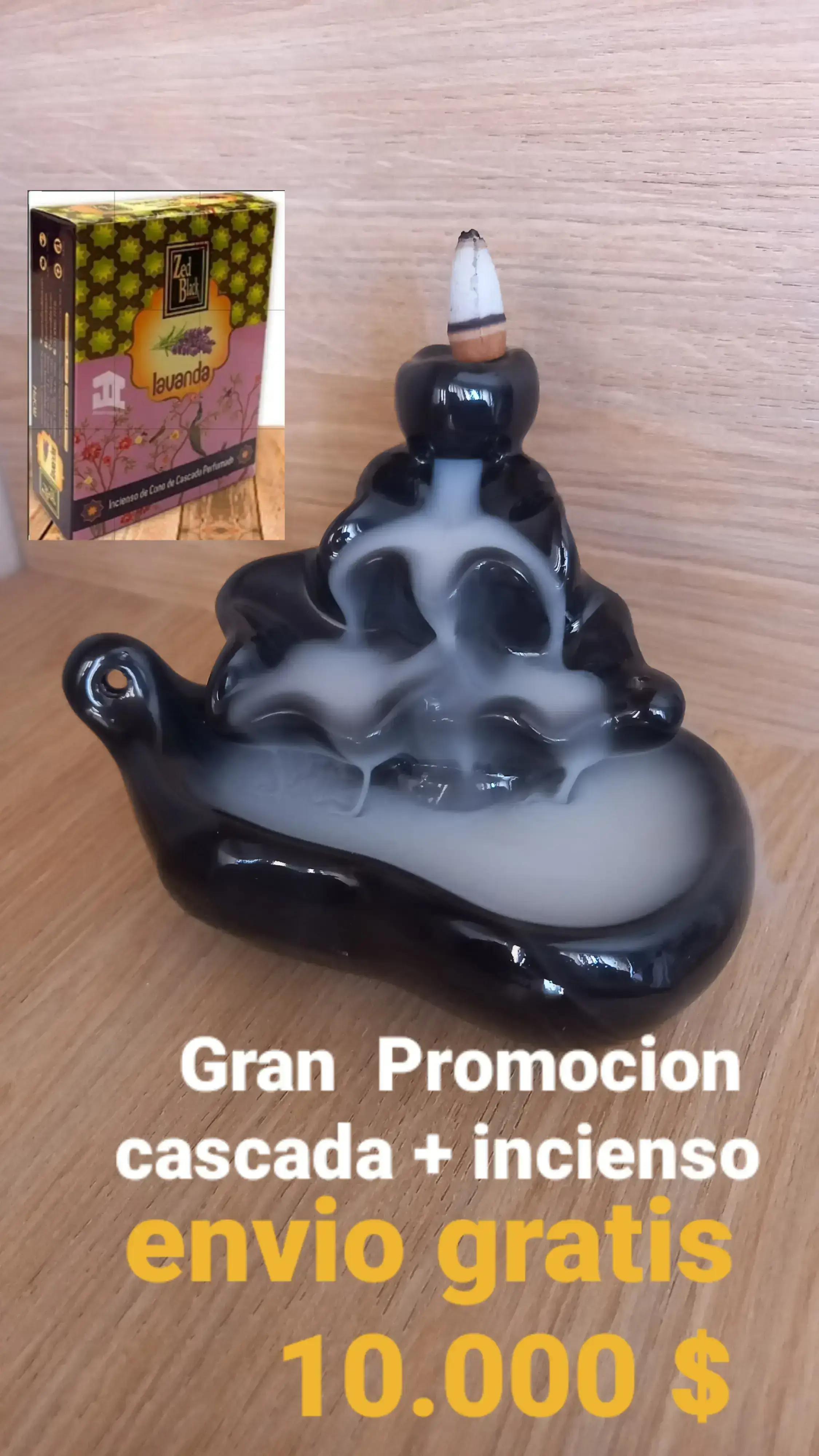 Cascada de Humo Tres Hojas 3