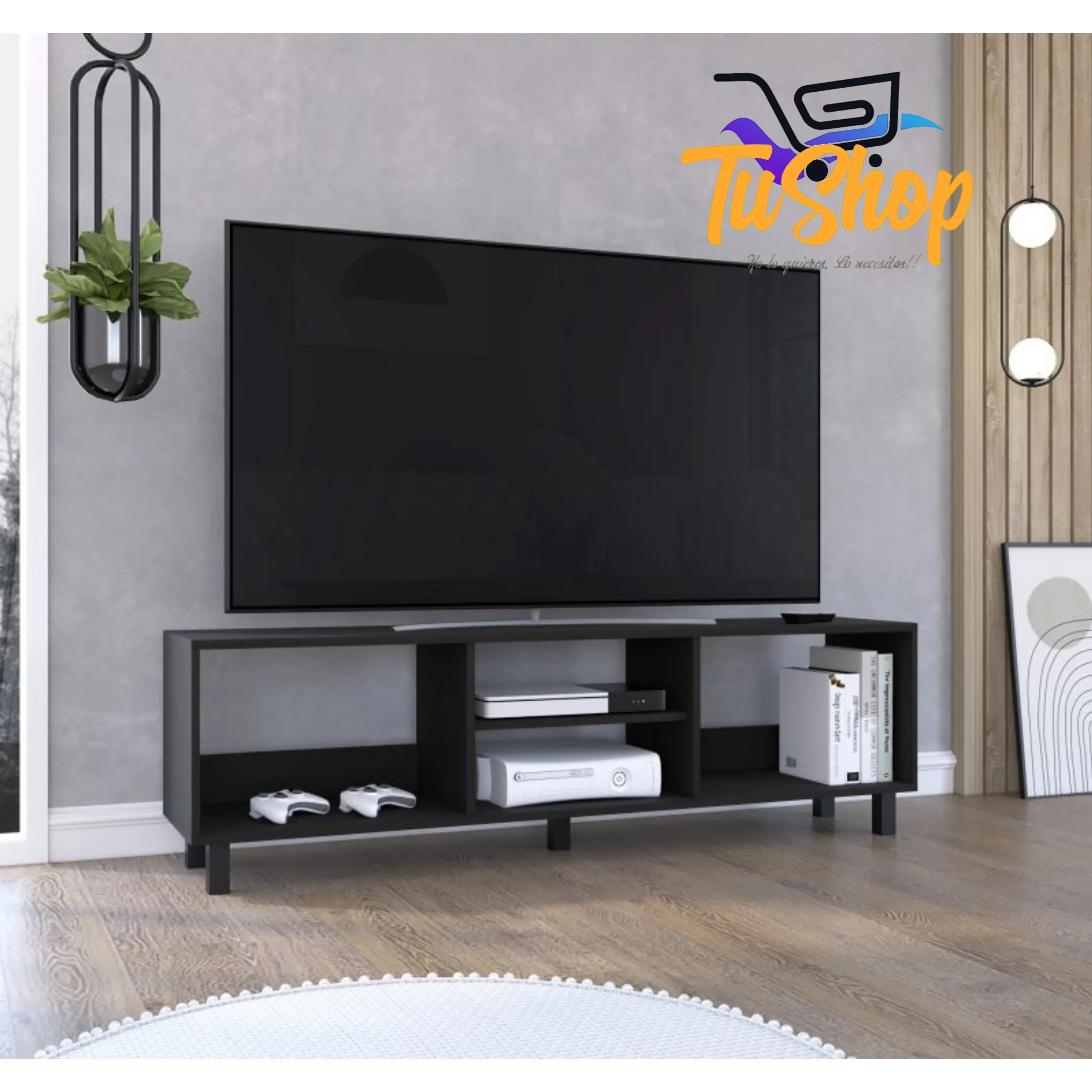 Mueble TV 70" Wengue