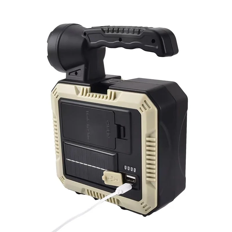 Lampara Solar Portátil Con Kit Básico De Herramientas 4