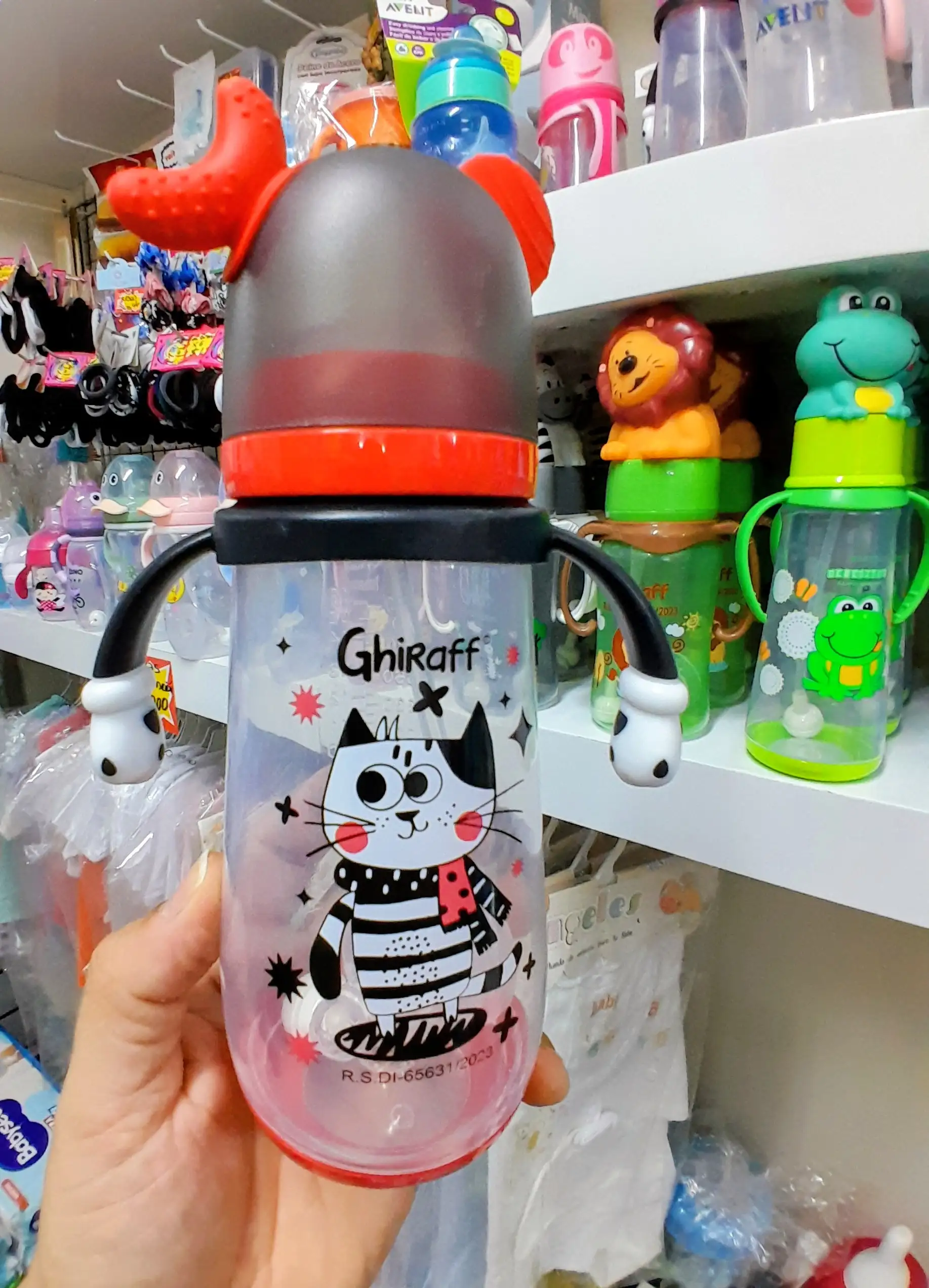 Mamadera anticolicos con orejitas 420ml 2