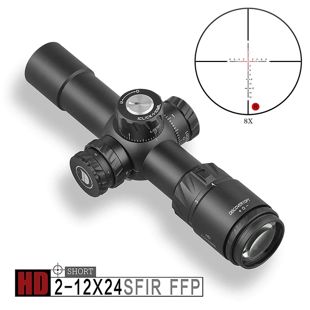 MIRA TELESCÓPICA HD 2-12X24SFIR