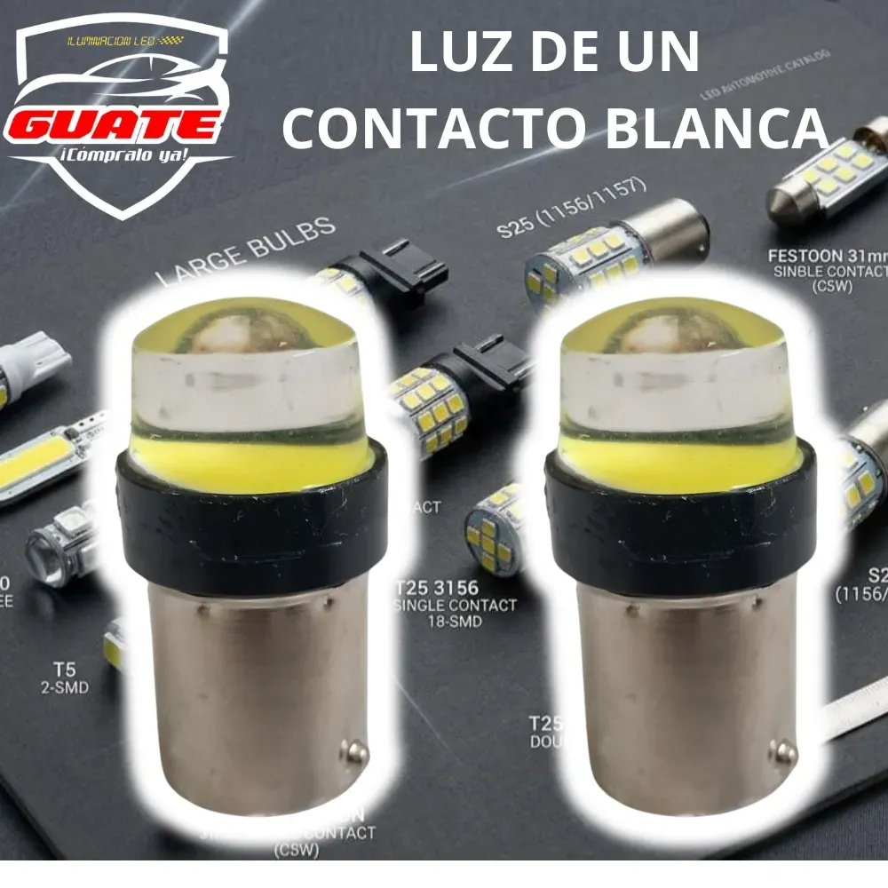 LUZ DE UN CONTACTO BLANCA 