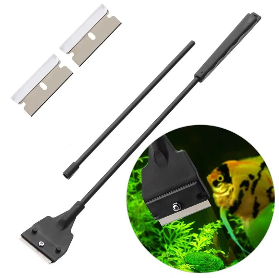 Raspador de Acero para Acuario Plantado 33cm PJ-75