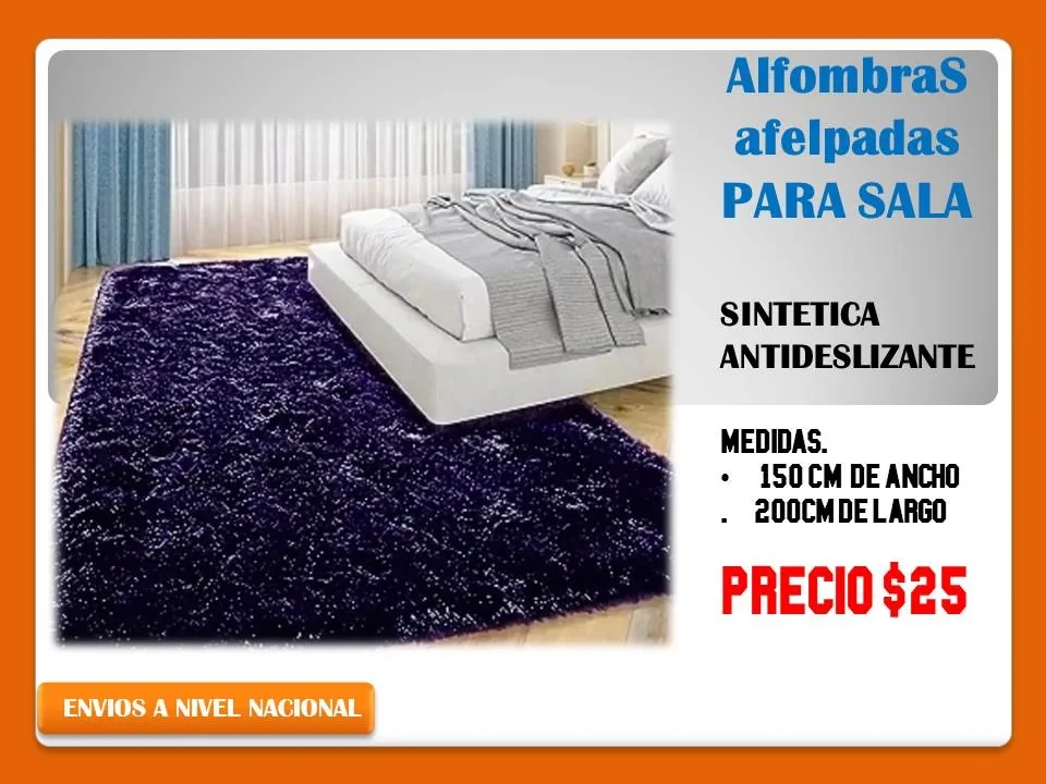 Alfombras afelpadas 