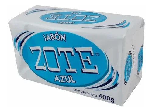 Jabón Zote Azul en Barra