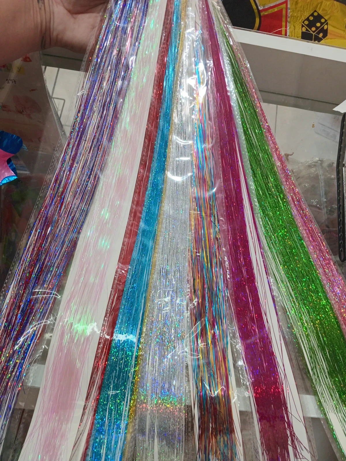Tira de color para pelo