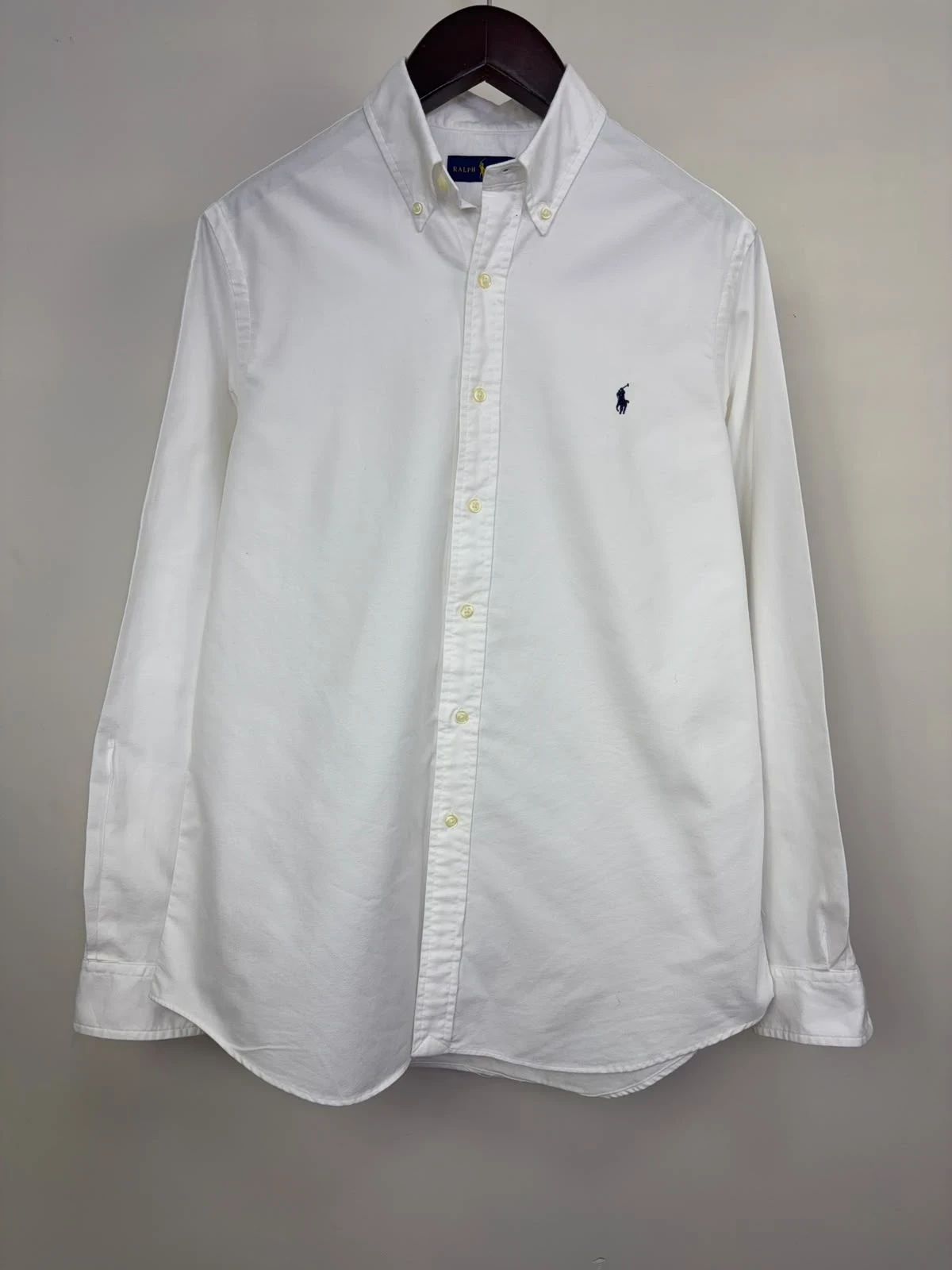 RALPH LAUREN WHITE OXFORD SHIRT