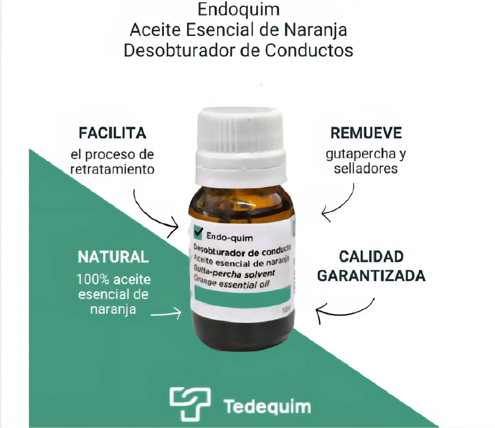 ACEITE ESENCIAL DE NARANJA DE ENDO-QUIM x 10 ml
