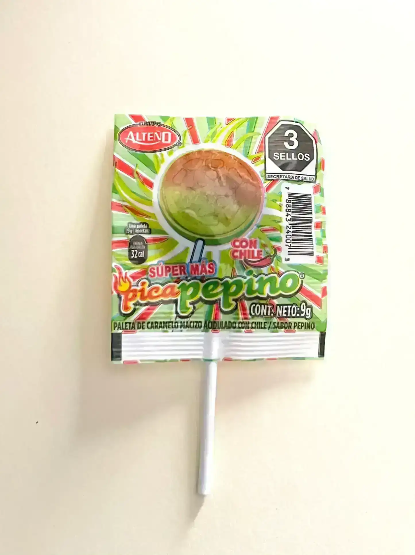 Paleta Pica Pepino (unidad) 