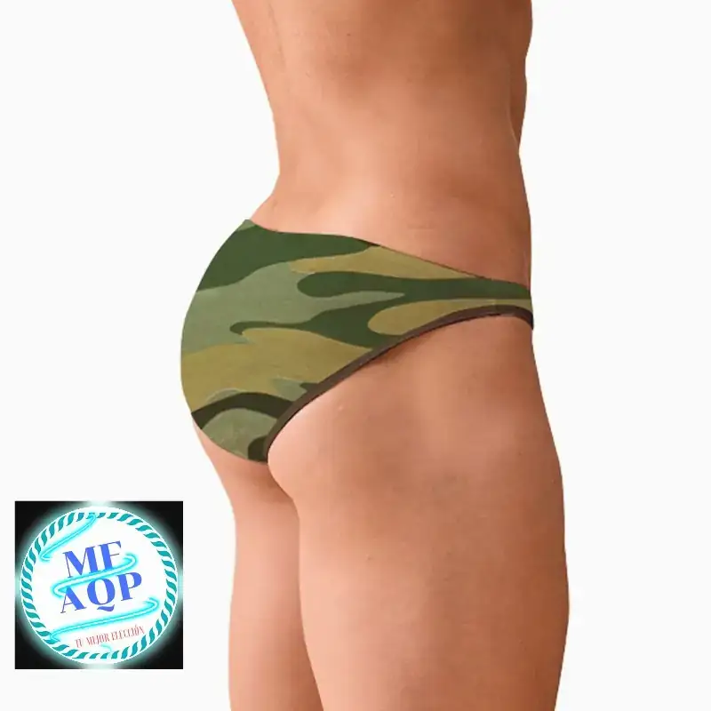 SLIP CAMUFLADO CORTE BAJO  4