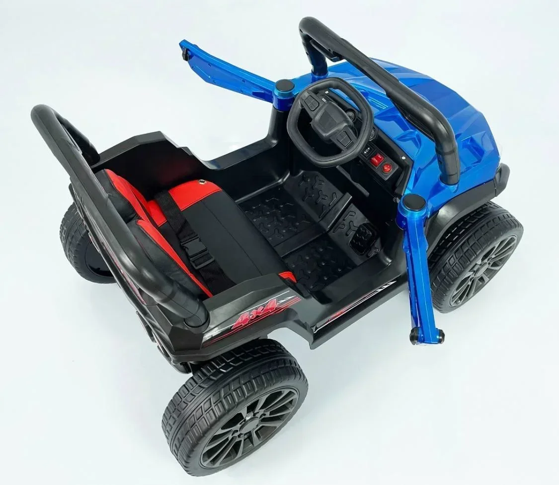 Camioneta Azul Electrica Deportiva  4