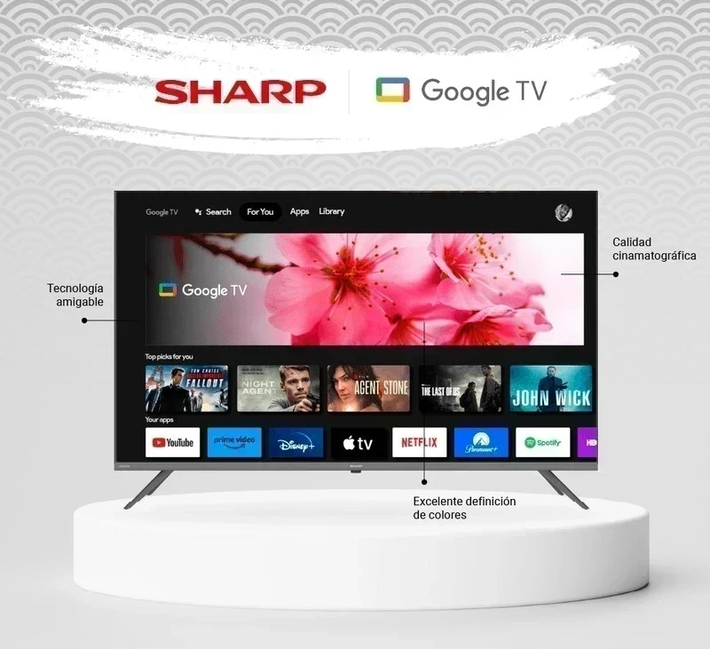 SMART TV SHARP 55 GOOGLE TV