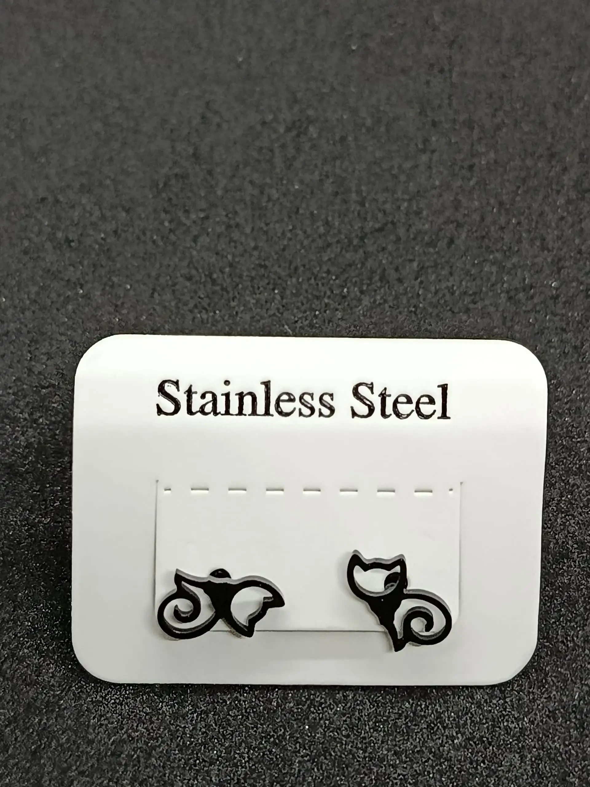 Zarcillos minimalistas/ Acero inoxidable 