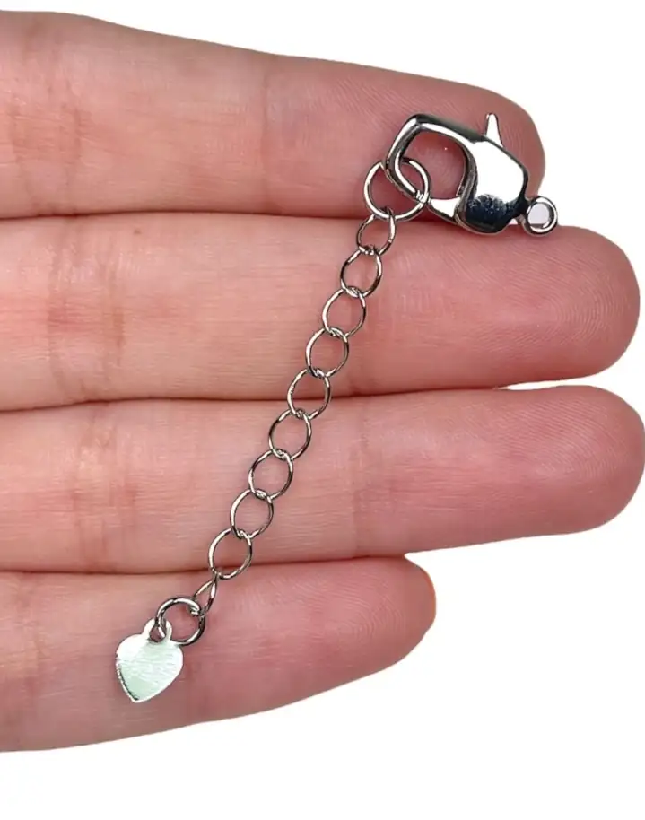 🥰 EXTENSIÓN DE CADENA PLATEADA🥰