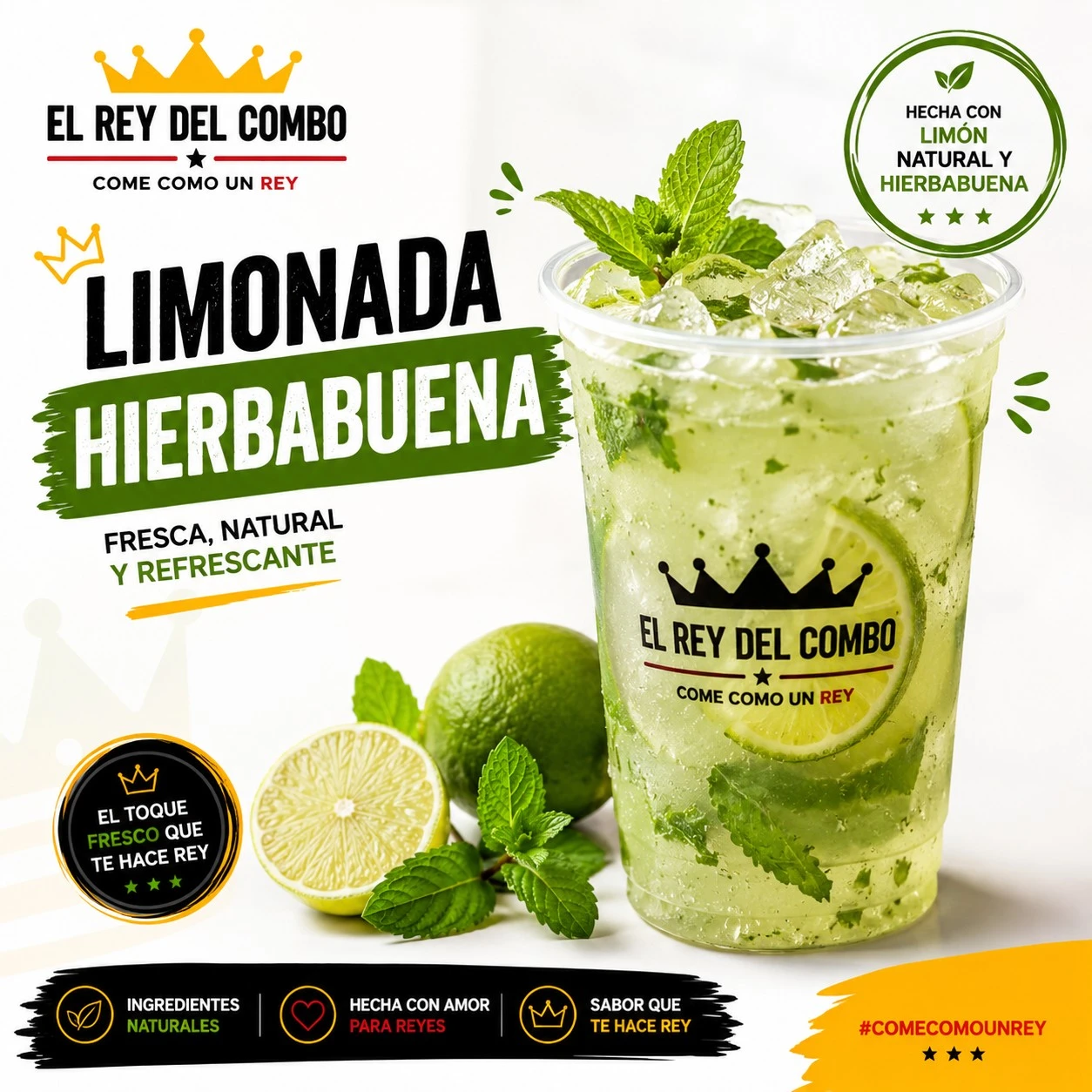 Limonada hierbabuena