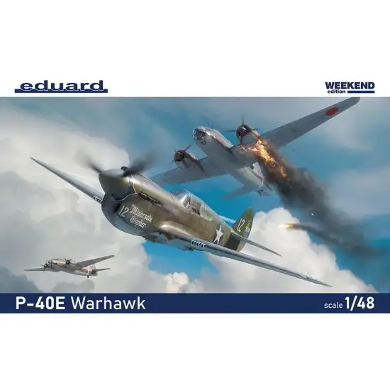 1/48 Eduard WWII US P-40E Warhawk [Weekend Edition]