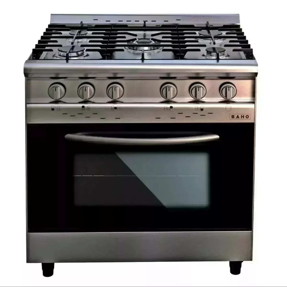 Cocina Morelli Saho 5 Hornallas T/Vidrio 82cm.