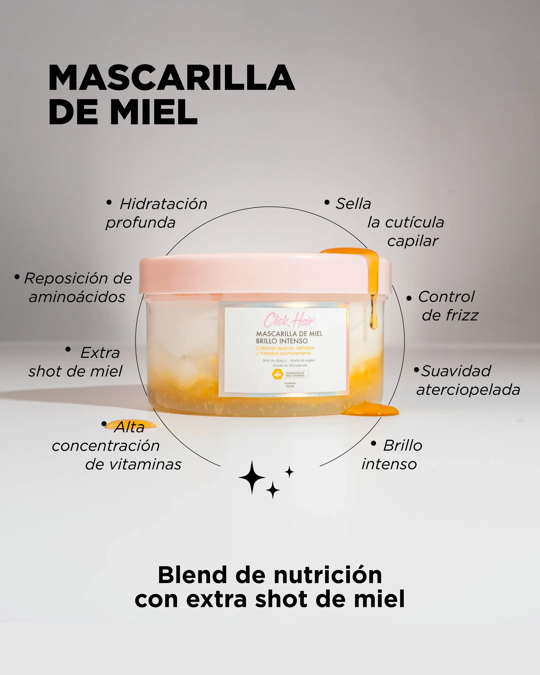 Mascarilla Miel Click Hair 2