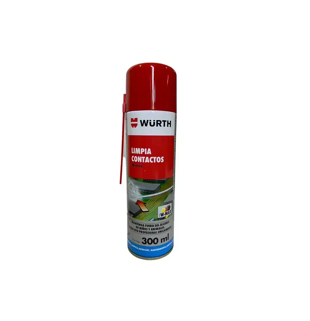 Limpia Contactos Electricos Electronicos Wurth W-max 300ml