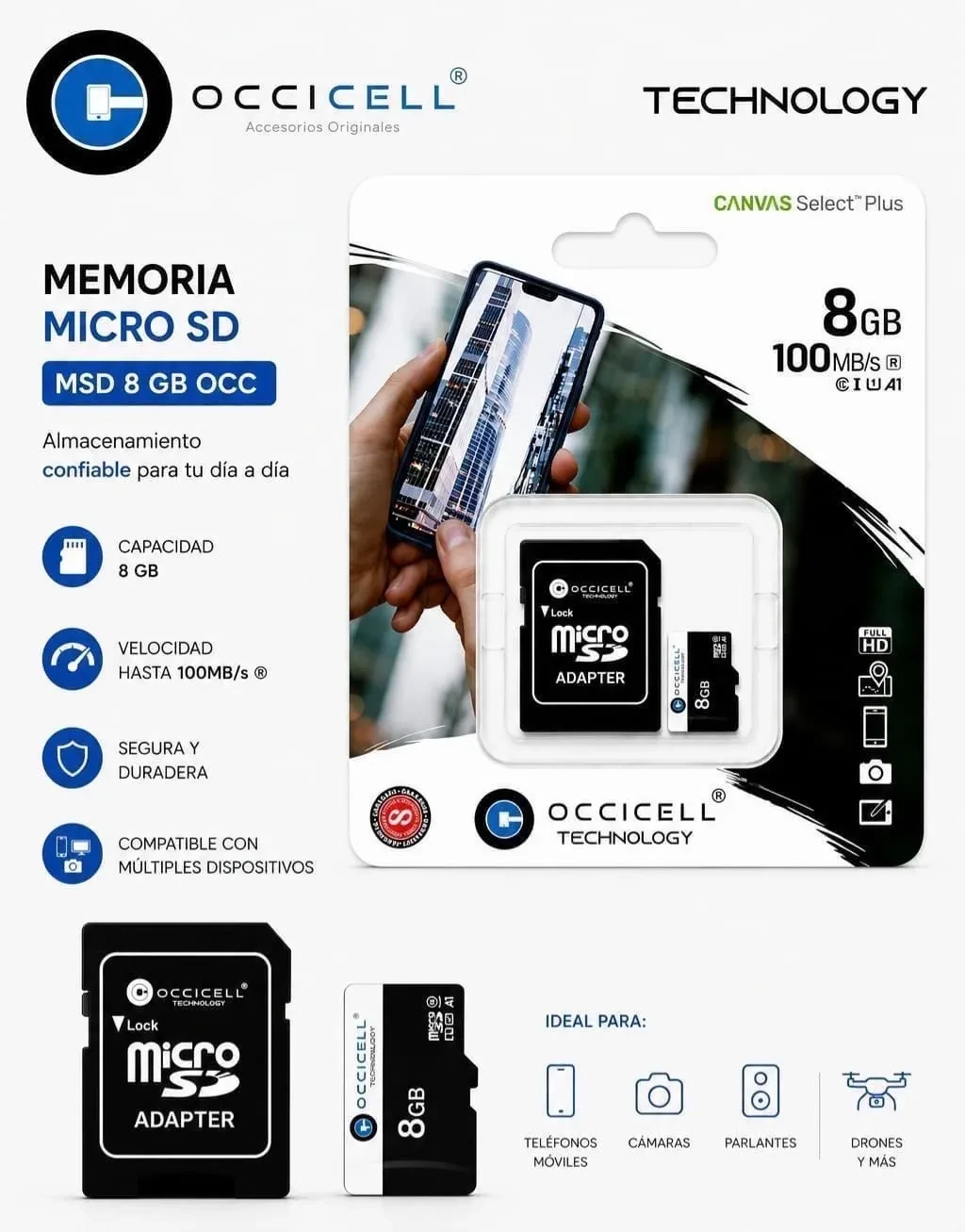 TARJETAS DE MEMORIAS CLASE 10