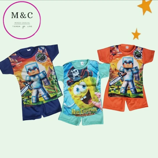 Conjunto M para niño 3