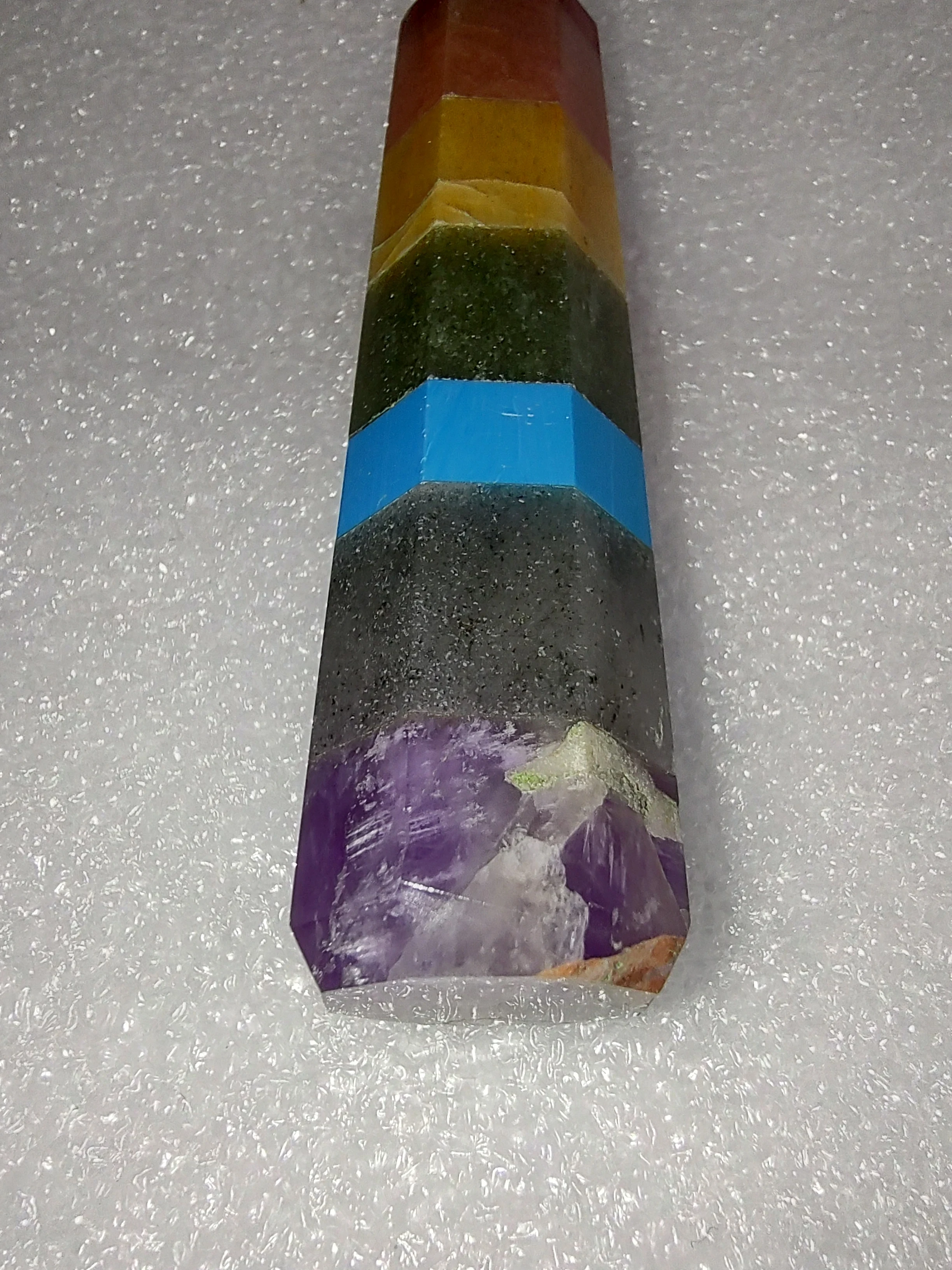 Obelisco de 7 chakras de 86 mm 3