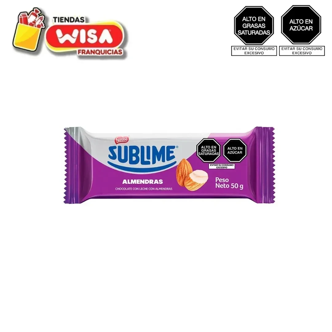 Sublime Almendras 50 G