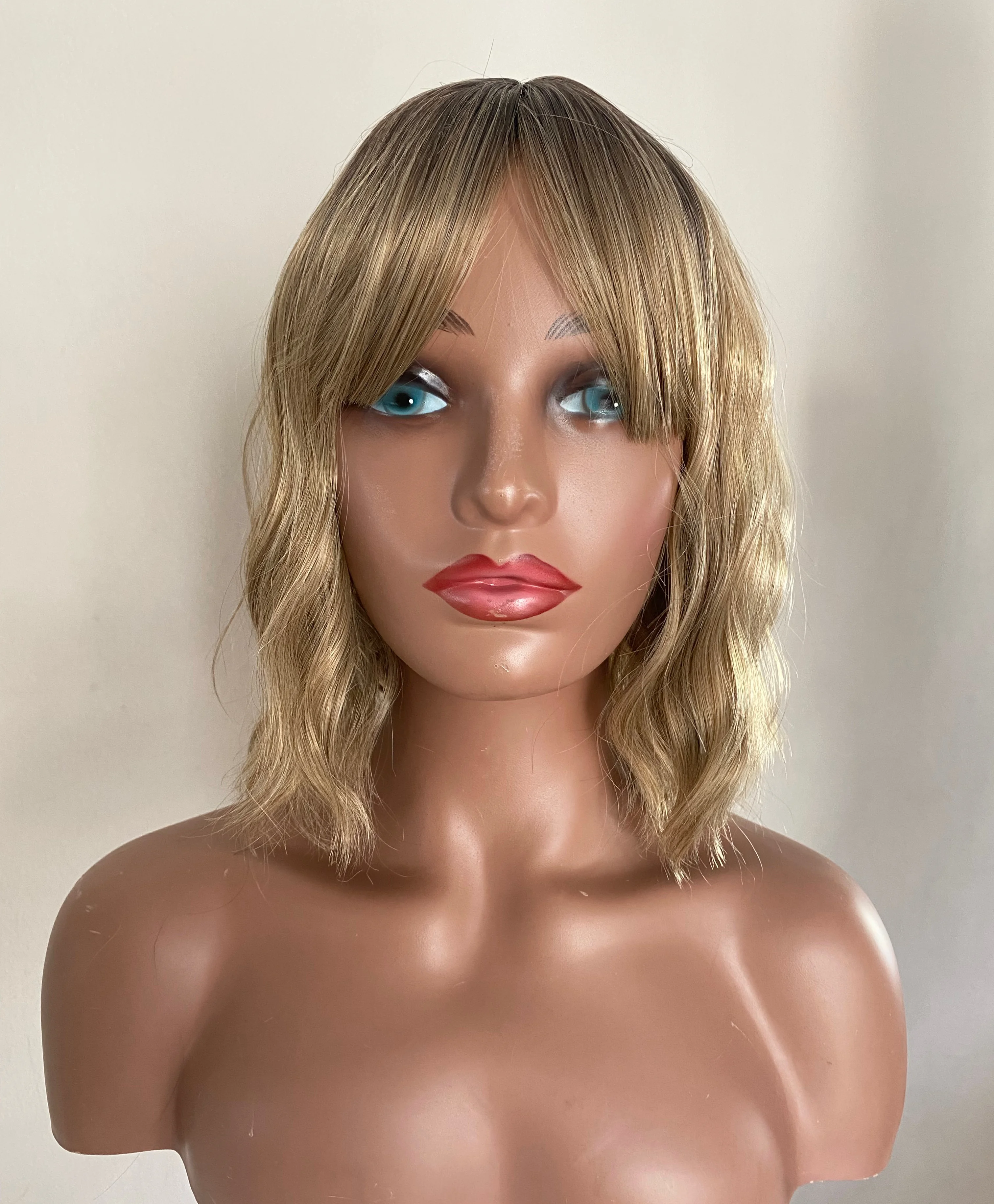 Peluca Rubia 12” con galluza 