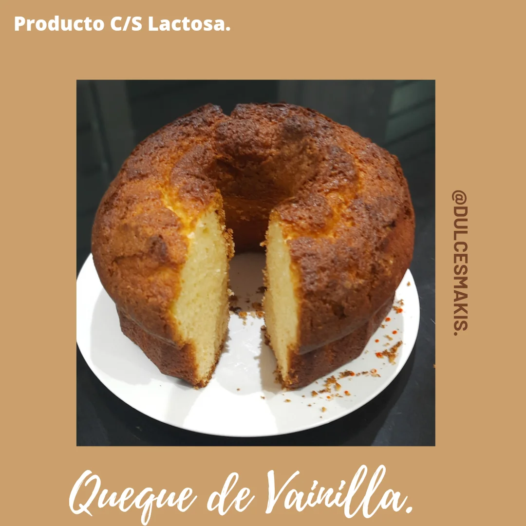 Queque de Vainilla.