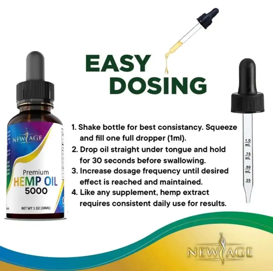 CBD HEMP OIL 5000 New Age