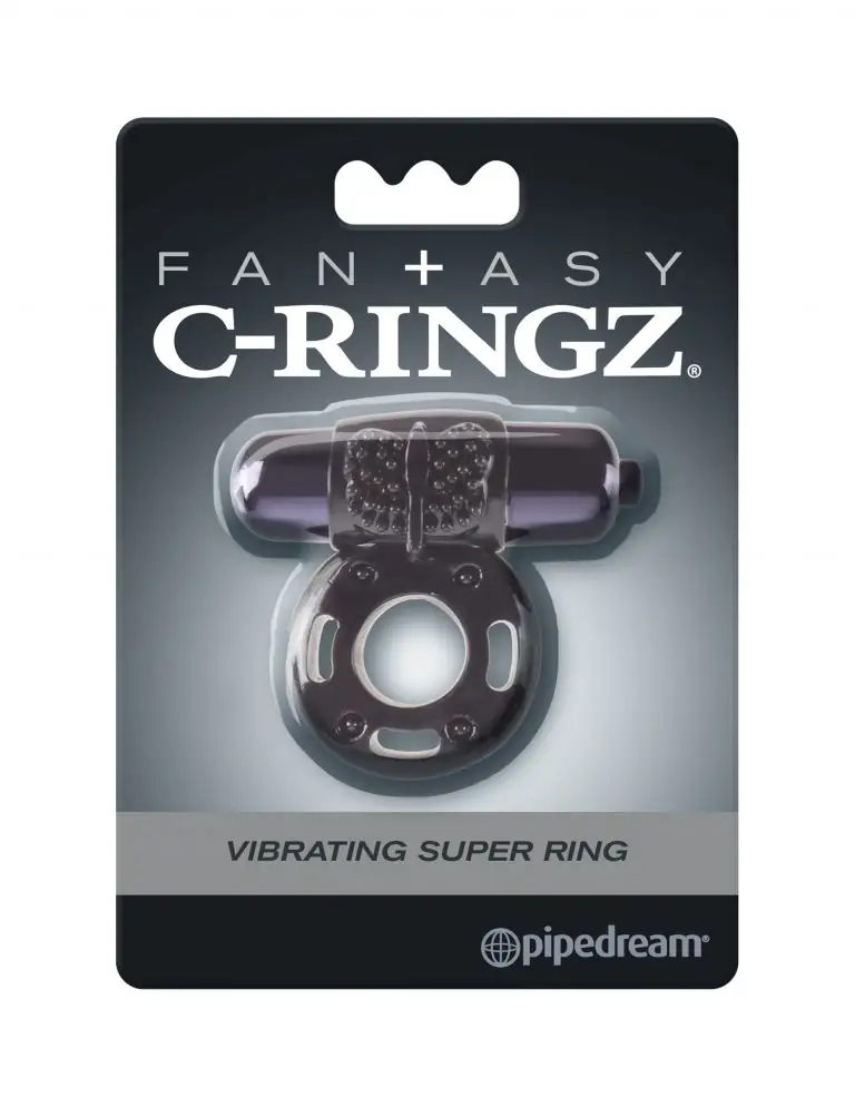 Fantasy C-Ringz Vibrating Super Ring – Black