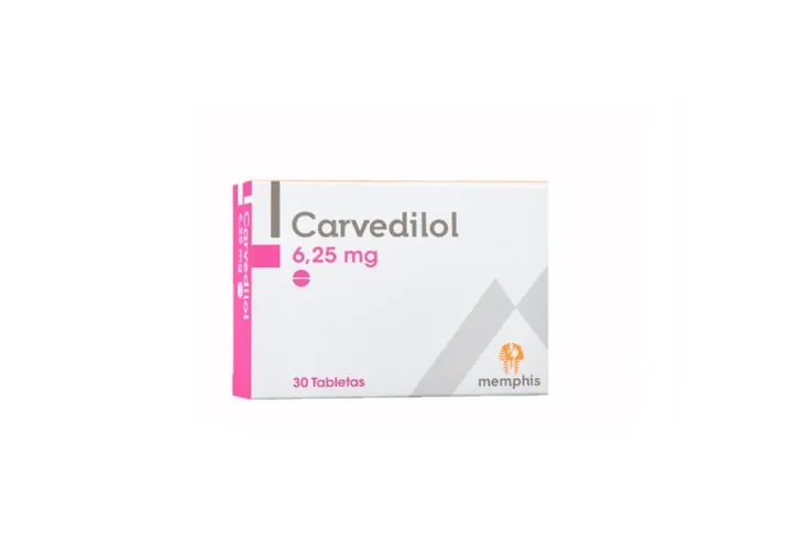 CARVEDILOL 6.25 MG X 30 TBL MEMPHIS