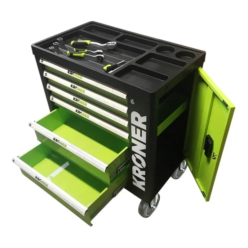 Carro Gabinete Porta Herramientas Kroner 170 Pzas Premium 6