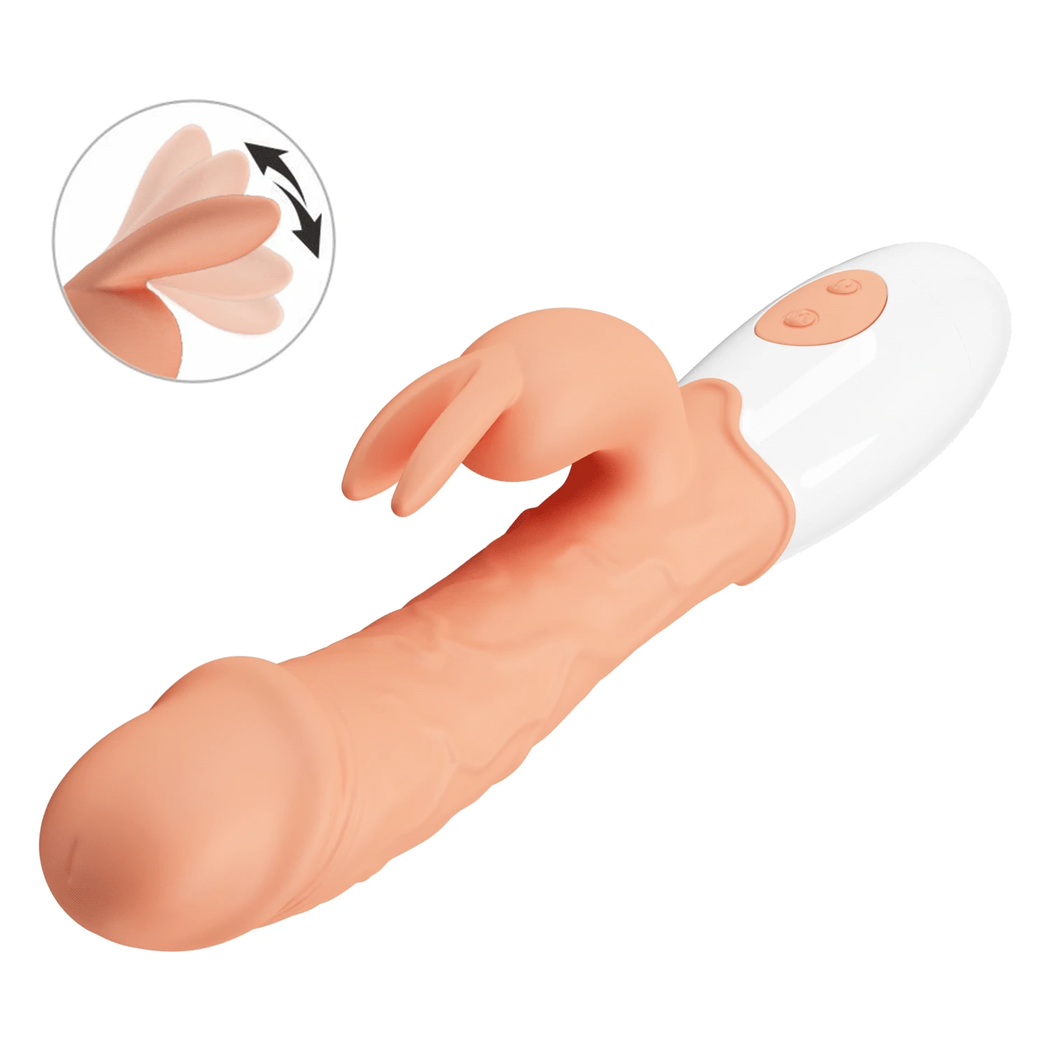 Vibrador con estimulacion de clitoris 6
