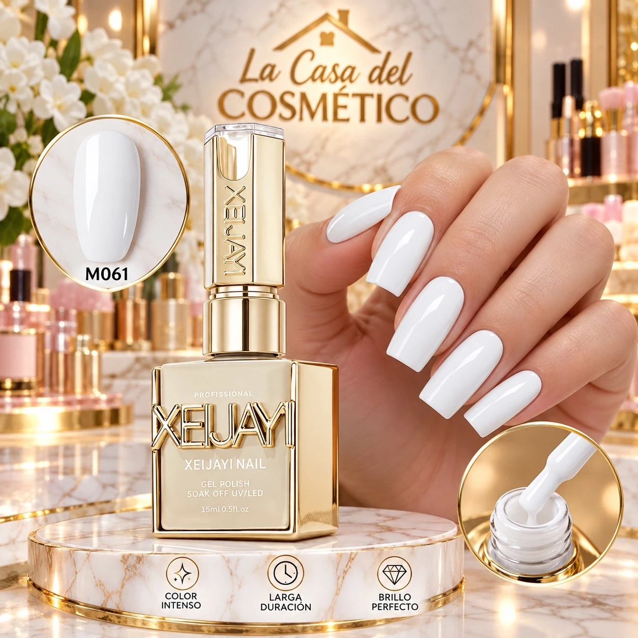 xeljayi esmalte m061 blanco puro