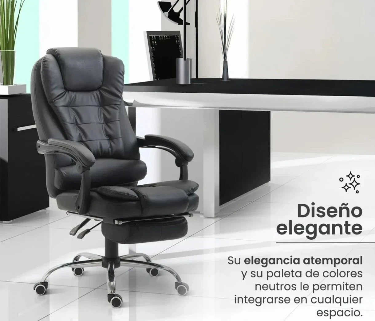 SILLON EJECUTIVO ERGONÓMICO CONFORT NETMARK 2