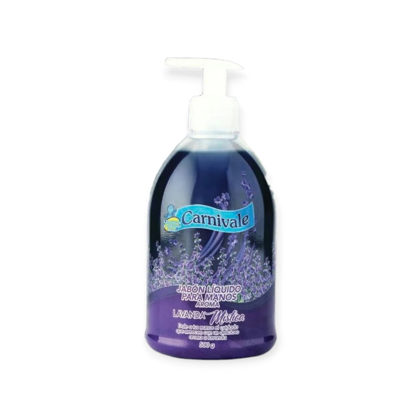 JABON LIQUIDO PARA MANOS LAVANDA MISTICA CARNIVALE 500G