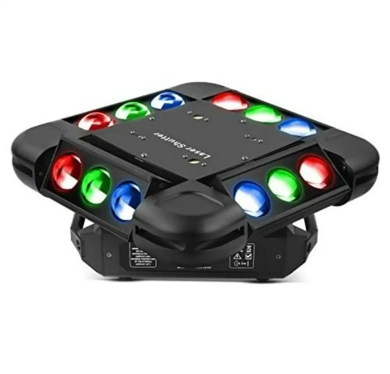 Fodexazy - Luz De Cabeza Móvil, Luces De Dj 12 Led 150 W Rgb